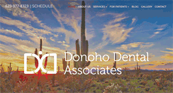 Desktop Screenshot of donohodental.com